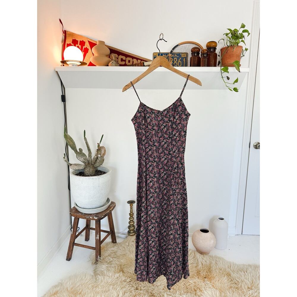 Vintage 90s Floral Rebecca by Suzan Dress Size 5/6